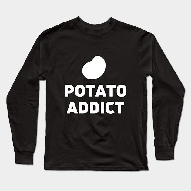 Potato Addict Long Sleeve T-Shirt by Ignotum